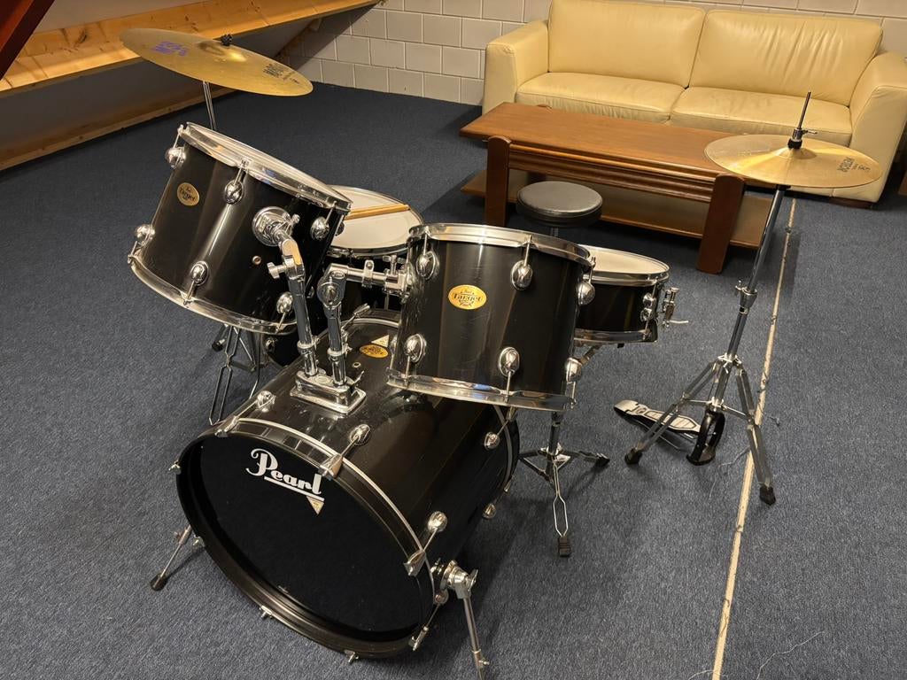 Pearl Drumstel, Muziek en Instrumenten, Drumstellen en Slagwerk, Ophalen of Verzenden, Zo goed als nieuw, Pearl