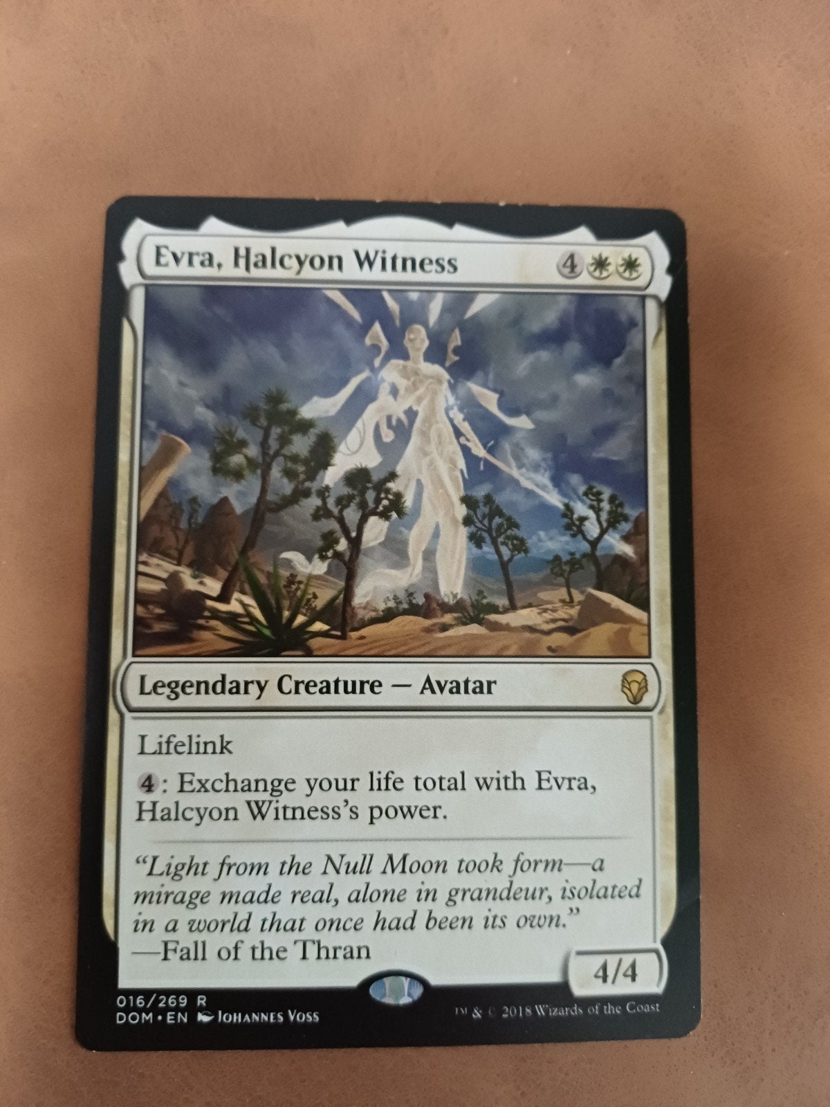 Evra, Halcyon Witness - Magic: The Gathering Kaart, Ophalen of Verzenden, Zo goed als nieuw, Losse kaart