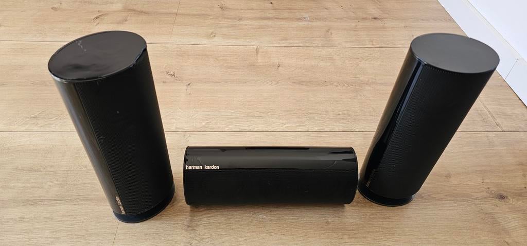 Harman Kardon Surround Sound Speakers (3 stuks), Audio, Tv en Foto, Luidsprekers, Overige merken, Gebruikt, Ophalen of Verzenden