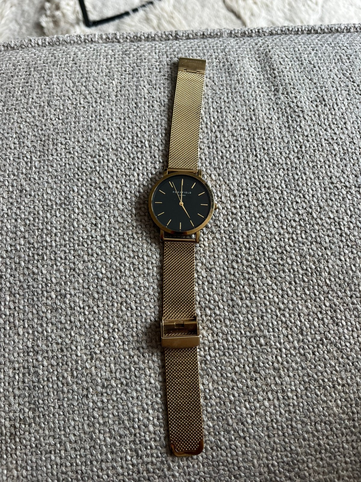 Rosefield dames horloge staal gouden kleur ophalen €20, Ophalen of Verzenden, Zo goed als nieuw, Staal, Overige merken