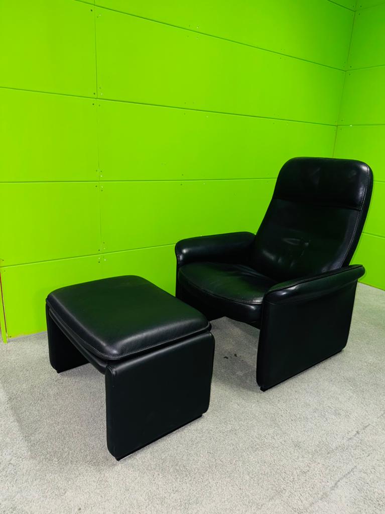 Vintage De Sede DS50 relaxfauteuil + ottoman, Huis en Inrichting, Fauteuils, Ophalen of Verzenden
