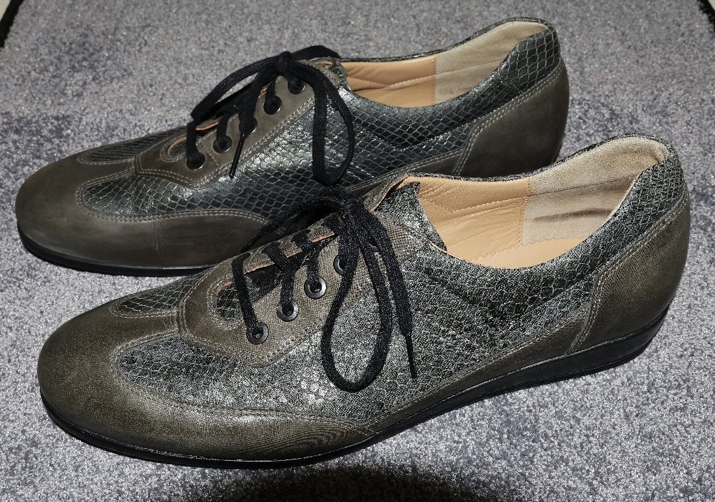 Durea veterschoen maat 7 of 40½ wijdte G jagersgroen, Durea, Schoenen met lage hakken, Ophalen of Verzenden, Zo goed als nieuw