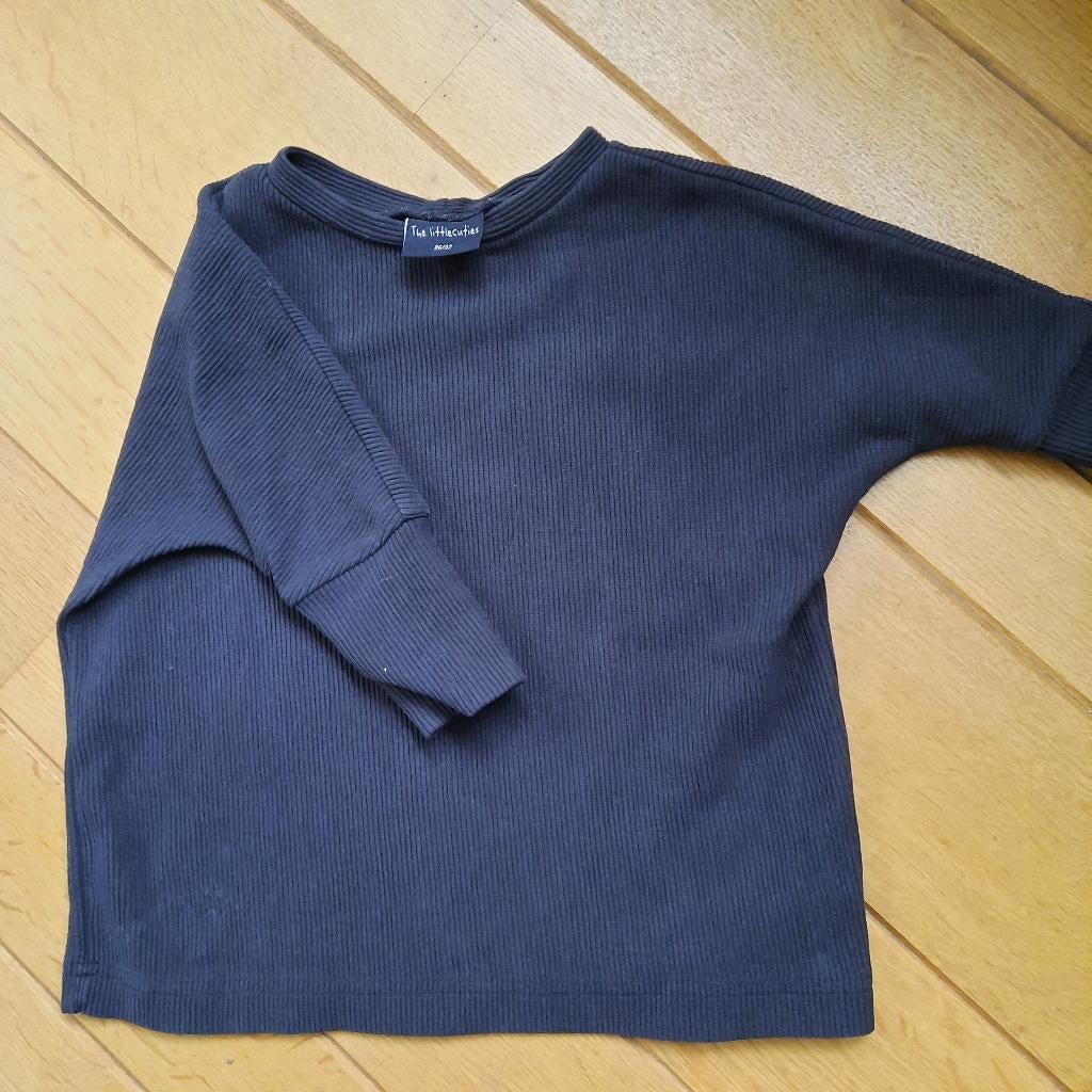 The Little Cuties shirt zwart maat 86/92, Meisje, Ophalen of Verzenden, Zo goed als nieuw, The Little Cuties