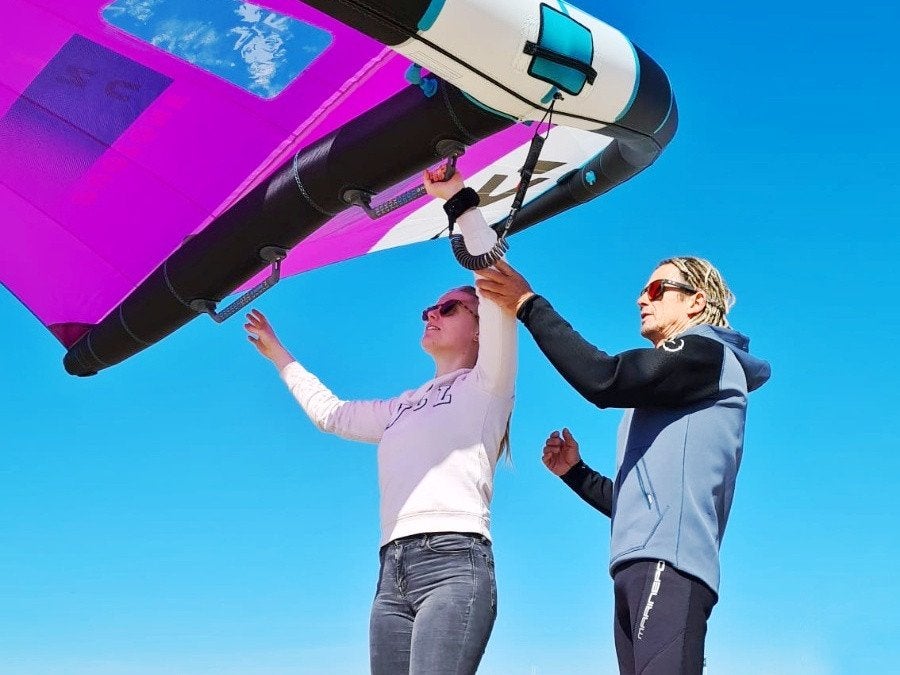 WiNGfoil en WiNGsurf lessen in Makkum - Kornwerderzand FRL, Watersport en Boten, Wingsurfen, Ophalen, Nieuw, Overige