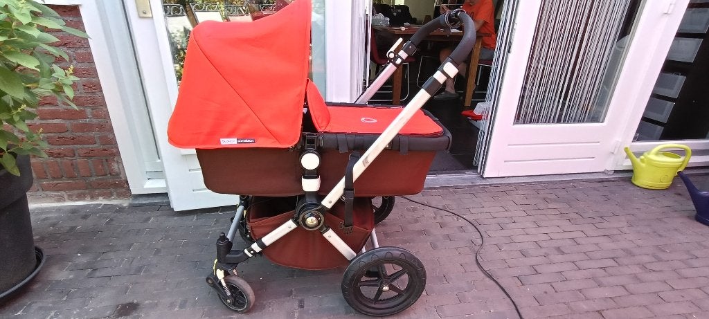 Bugabo Cameleon bruin/oranje, Ophalen, Gebruikt, Combiwagen, Bugaboo