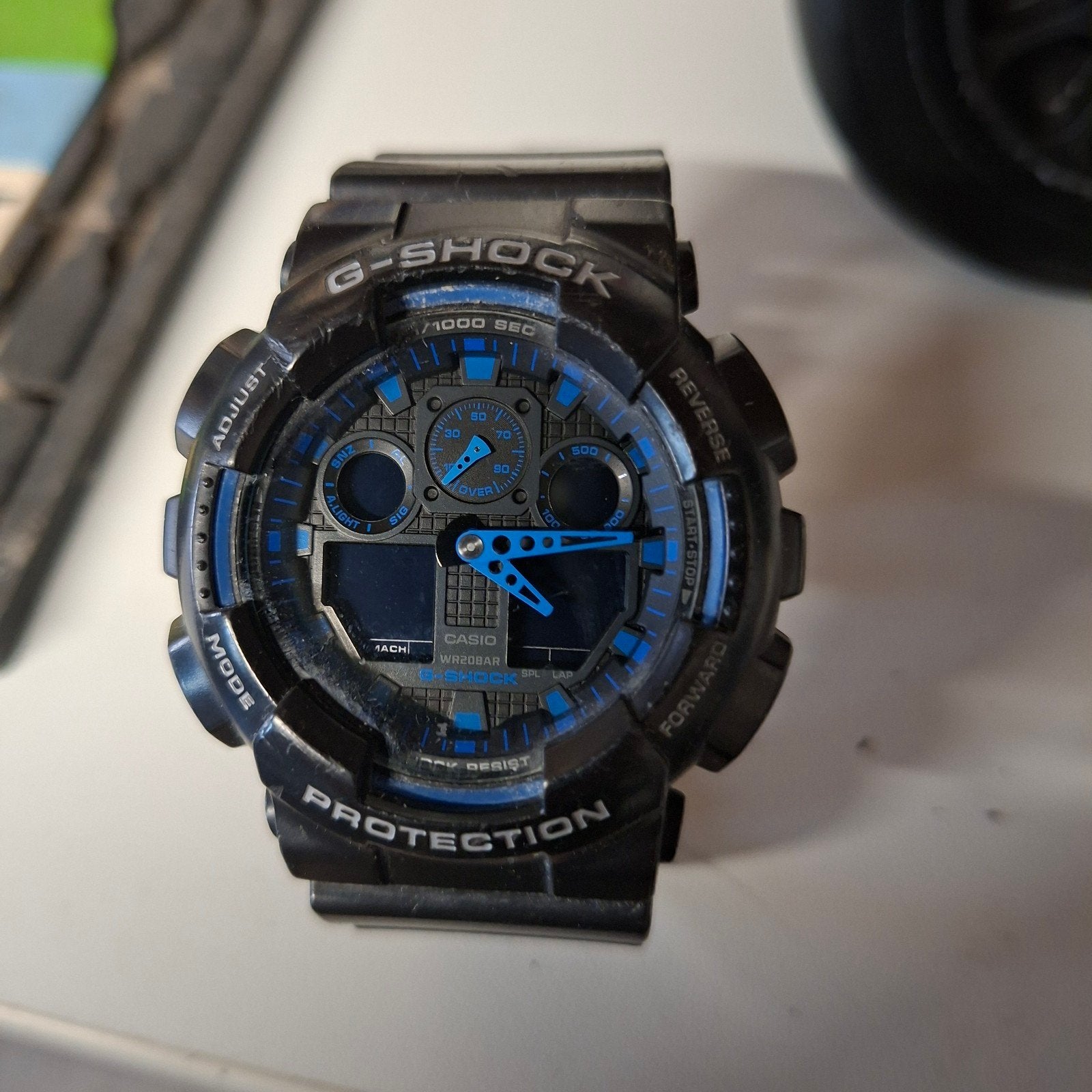 Casio G-Shock GA100, Ophalen of Verzenden, Zo goed als nieuw, Casio