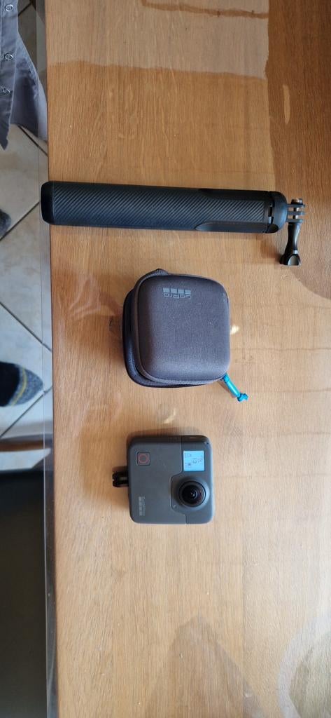 GoPro Fusion 360 actiecamera met accessoires, Ophalen of Verzenden, Zo goed als nieuw, GoPro