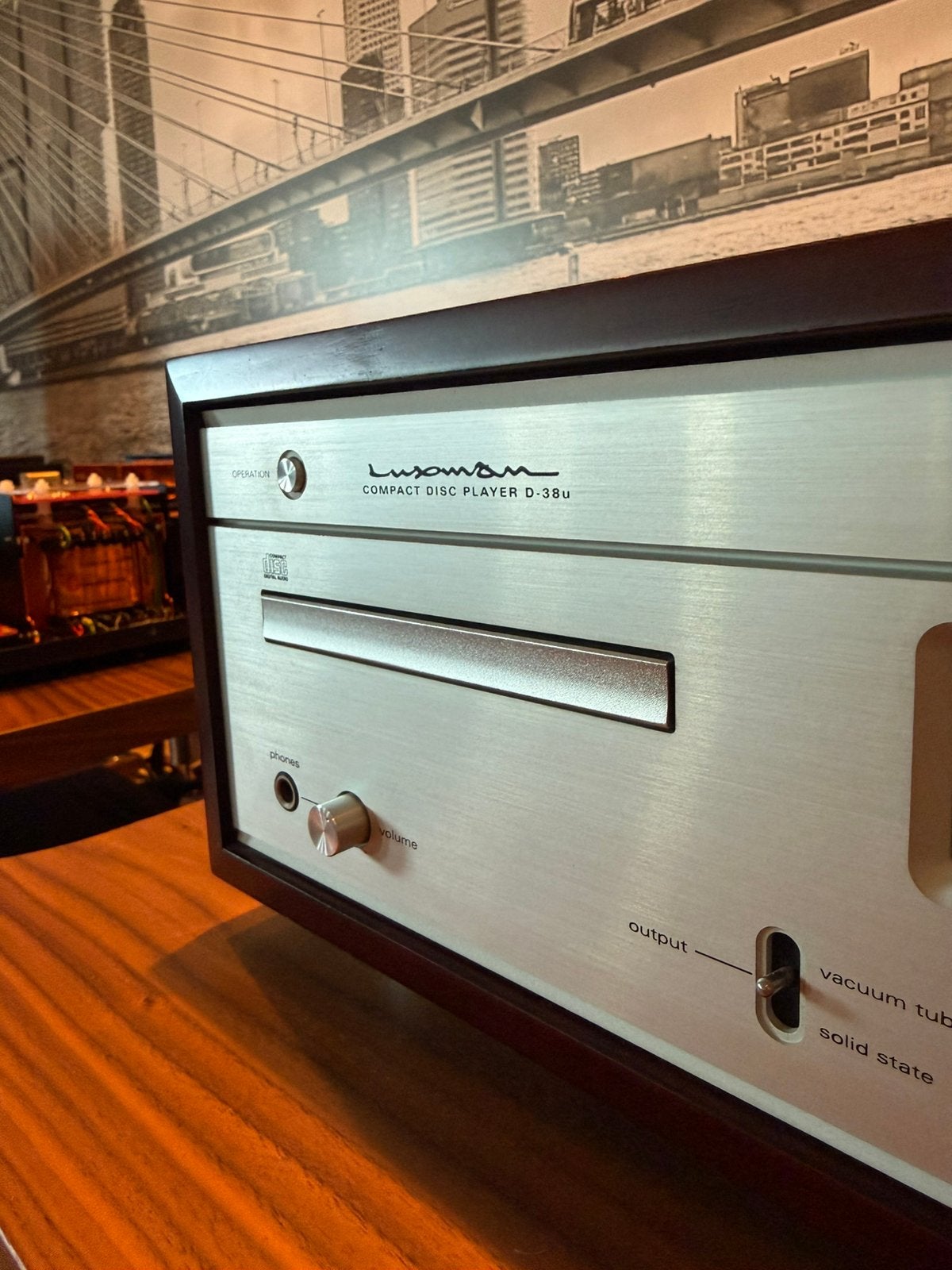 Luxman D-38u cd speler, Gebruikt, Ophalen of Verzenden, 6827BA, Luxman