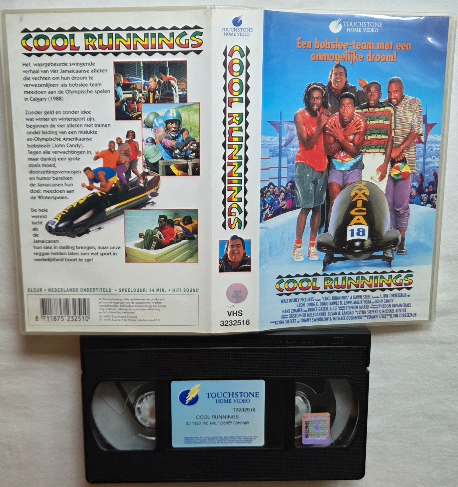 John Candy Cool Runnings VHS Comedy, Alle leeftijden, Ophalen of Verzenden, Gebruikt, Komedie