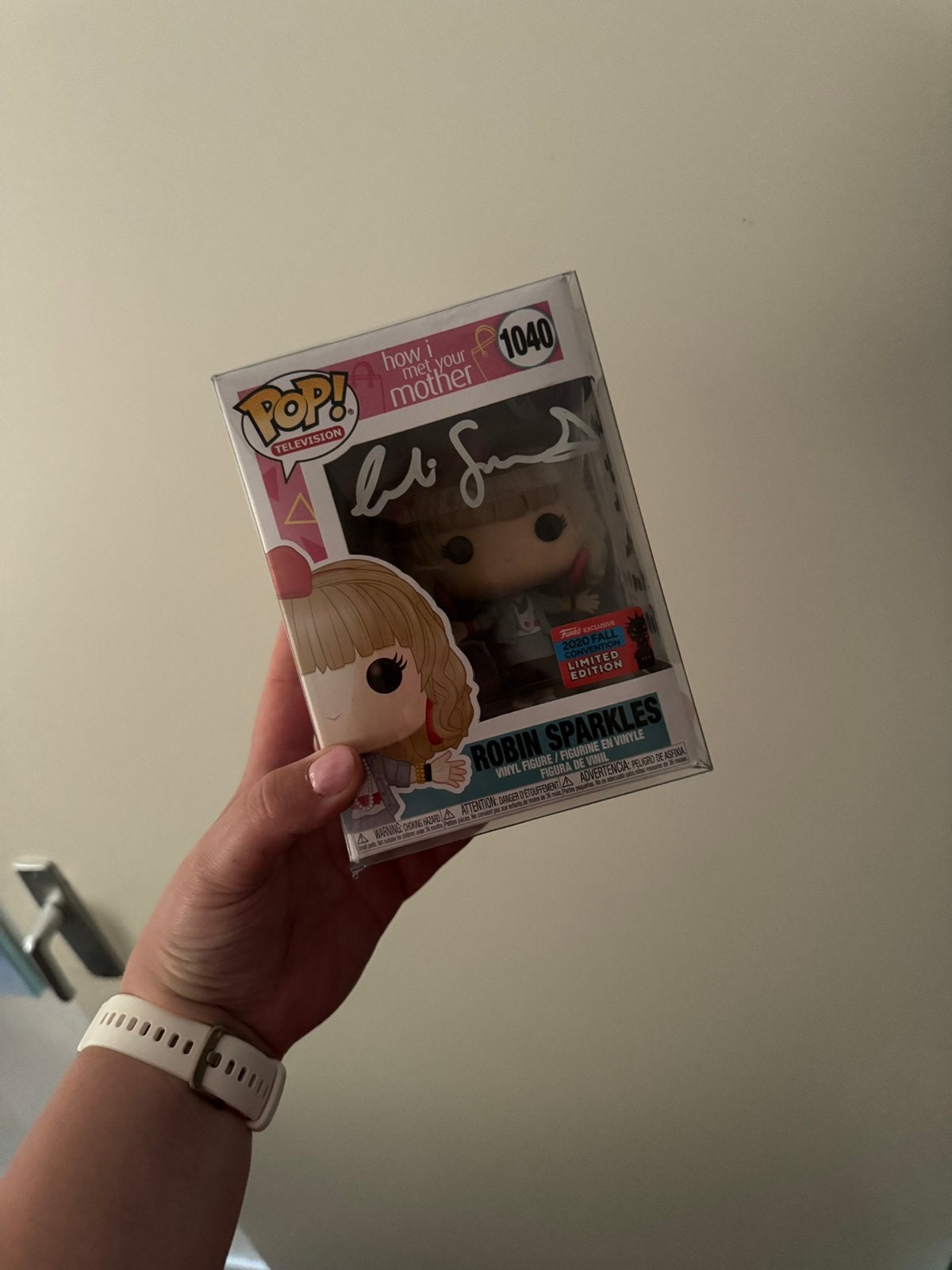 Gesigneerde Robin Sparkles Funko Pop – Cobie Smulders, Verzamelen, Poppetjes en Figuurtjes, Ophalen of Verzenden, Nieuw