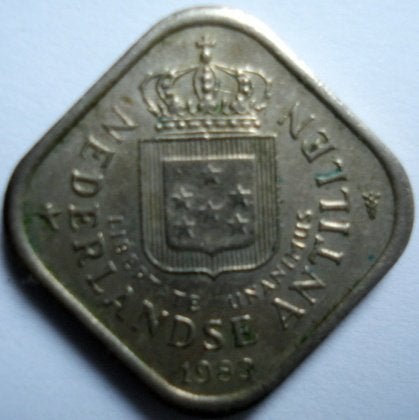 Nederlandse Antillen 5cent, Ophalen of Verzenden, Overige landen, Losse munt