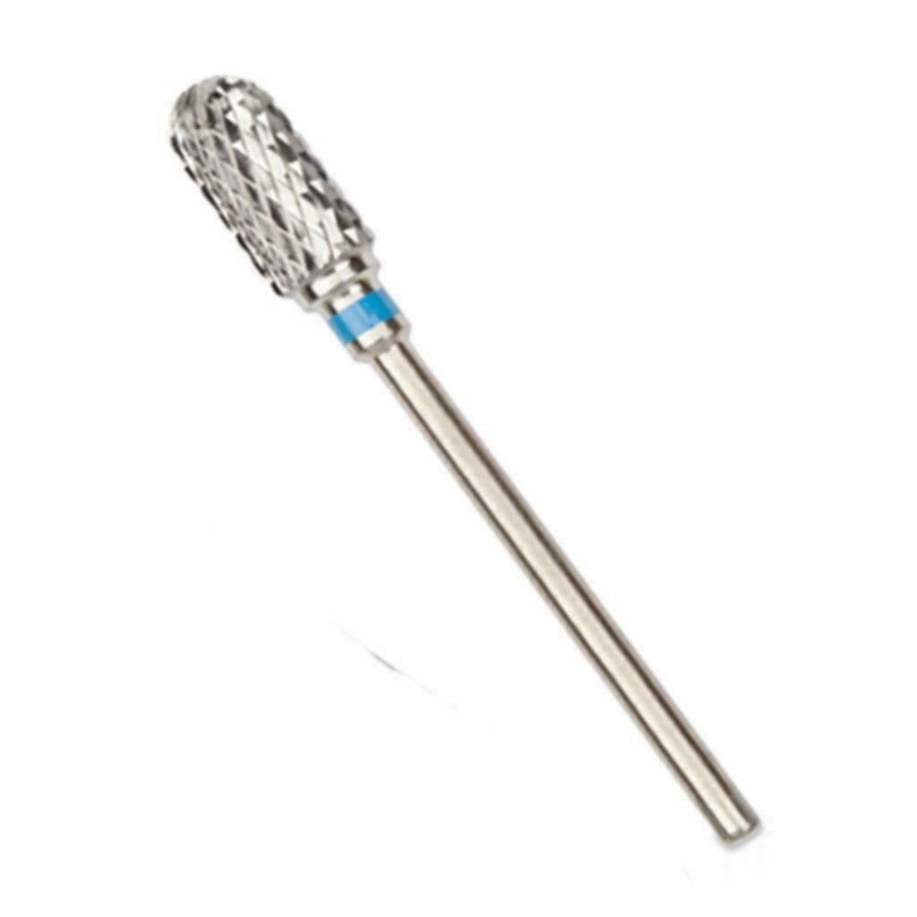 PROMED nagelfrees hardmetalen bit, cilindrisch grof (barrel), Blauw, Nieuw, Ophalen of Verzenden, Handen en Nagels