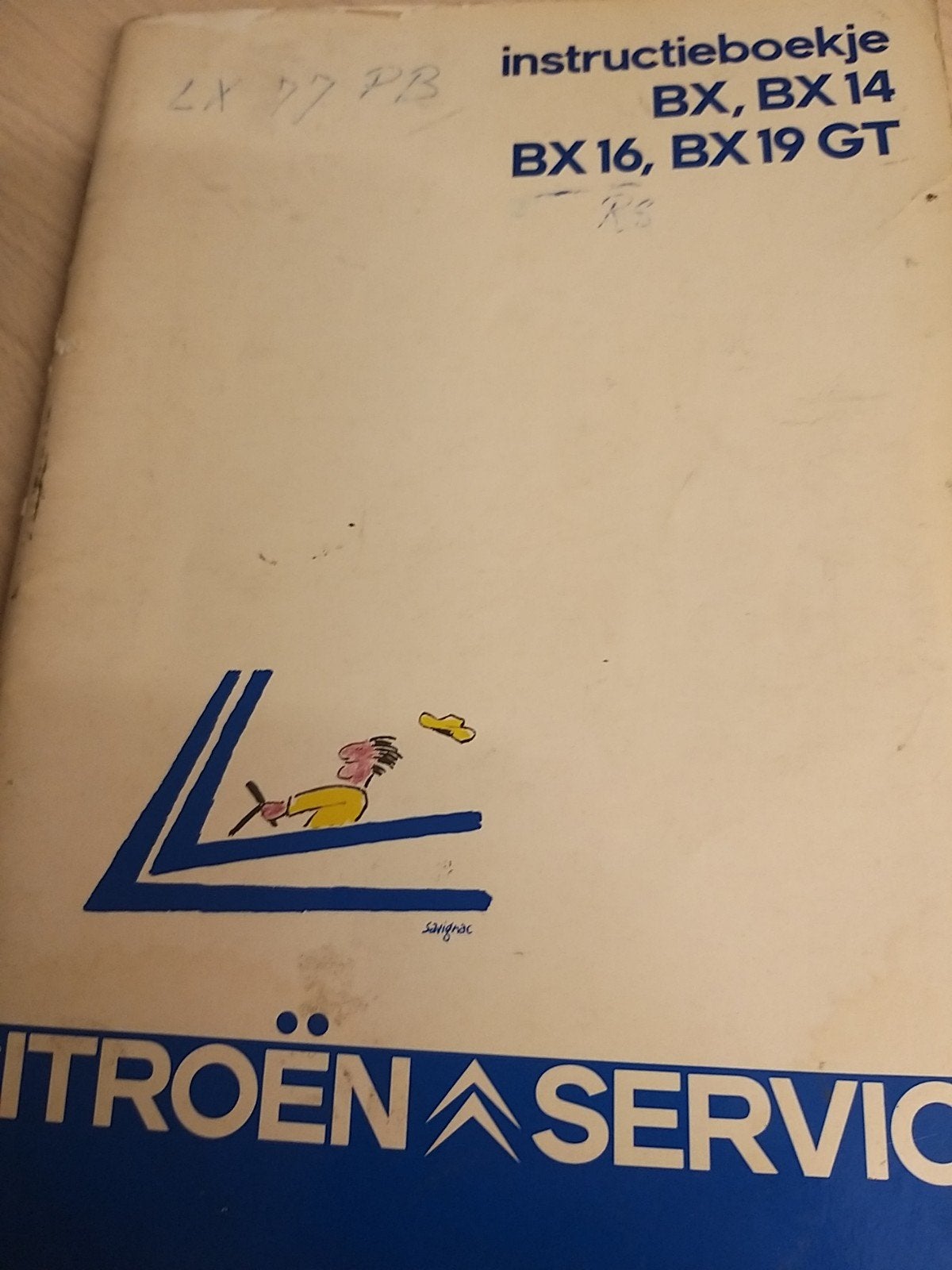 1984Nederlands Citroën BX serie 1 handleiding instructieboek, Ophalen of Verzenden