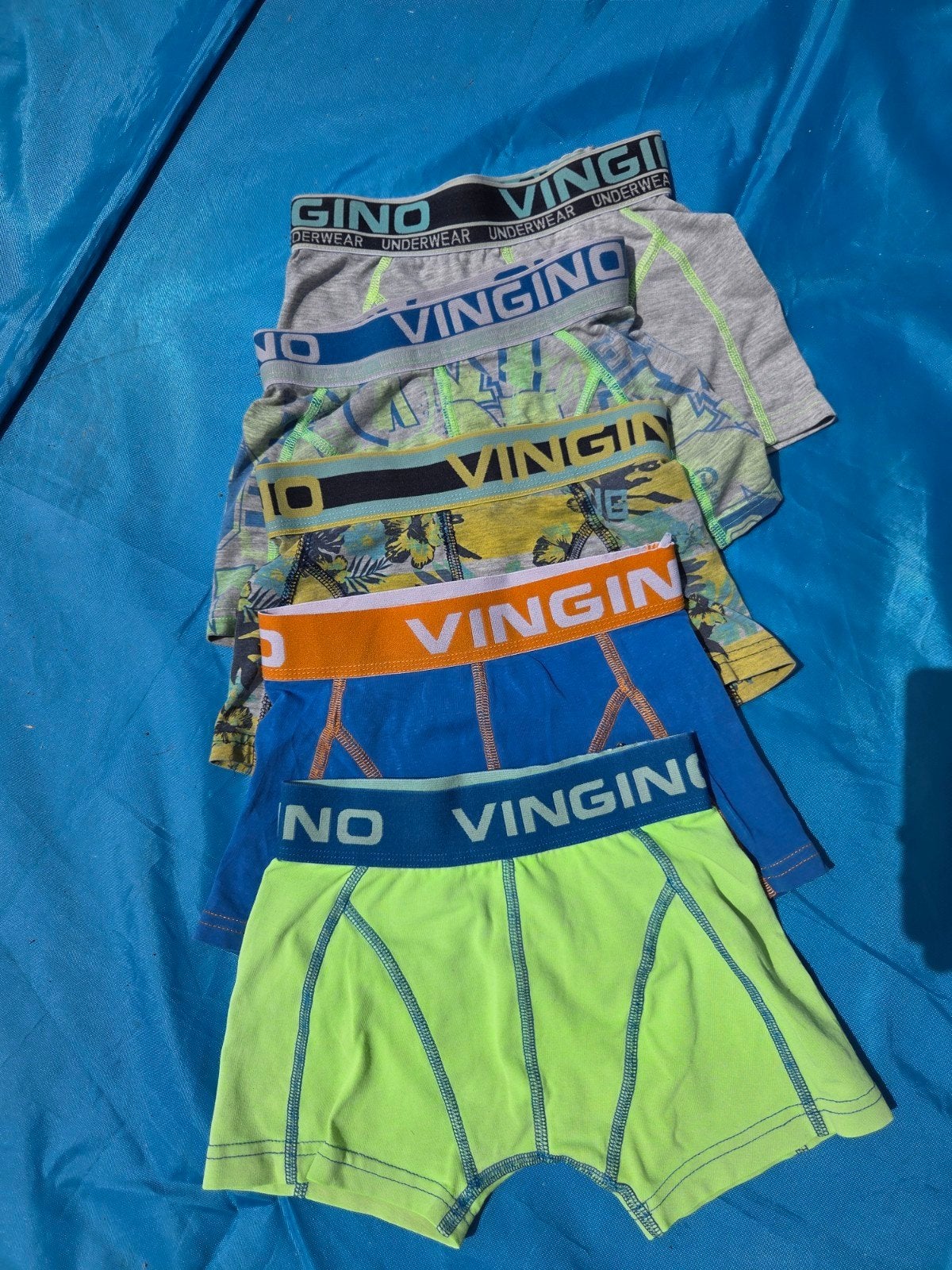 Vingino boxershorts maat 122-128 (S) - 6 stuks, Ophalen of Verzenden, Gebruikt, Vingino, Jongen