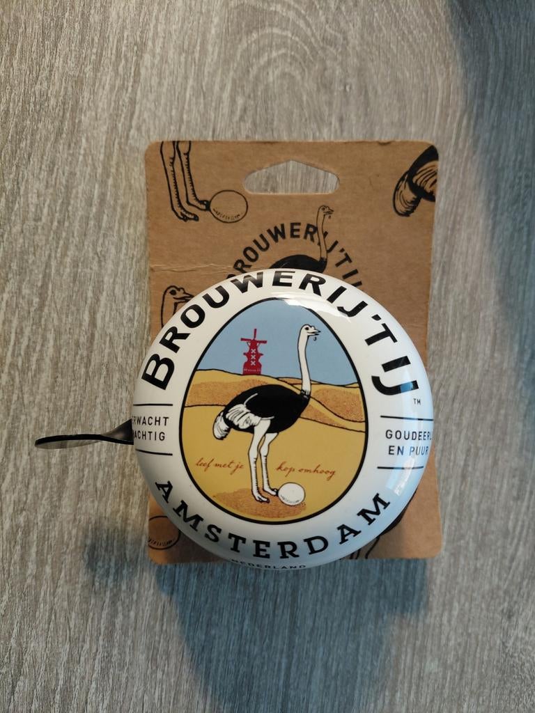 Nieuwe Fietsbel Brouwerij 't IJ - Ostrich Design, Ophalen, Nieuw, Overige typen