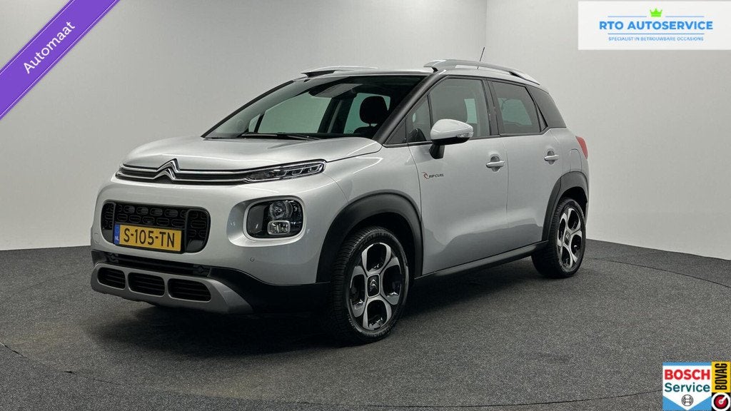 Citroen C3 Aircross 1.2 PureTech S&S Shine CAMERA CARPLAY NA, Gebruikt, Euro 6, Met garantie (alle), Bedrijf