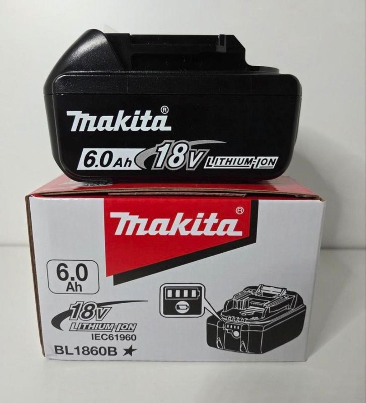 Makita BL1860B 18V 6.0Ah Li-ion Accu - Nieuw in doos, Doe-het-zelf en Verbouw, Gereedschap | Machine-onderdelen en Toebehoren