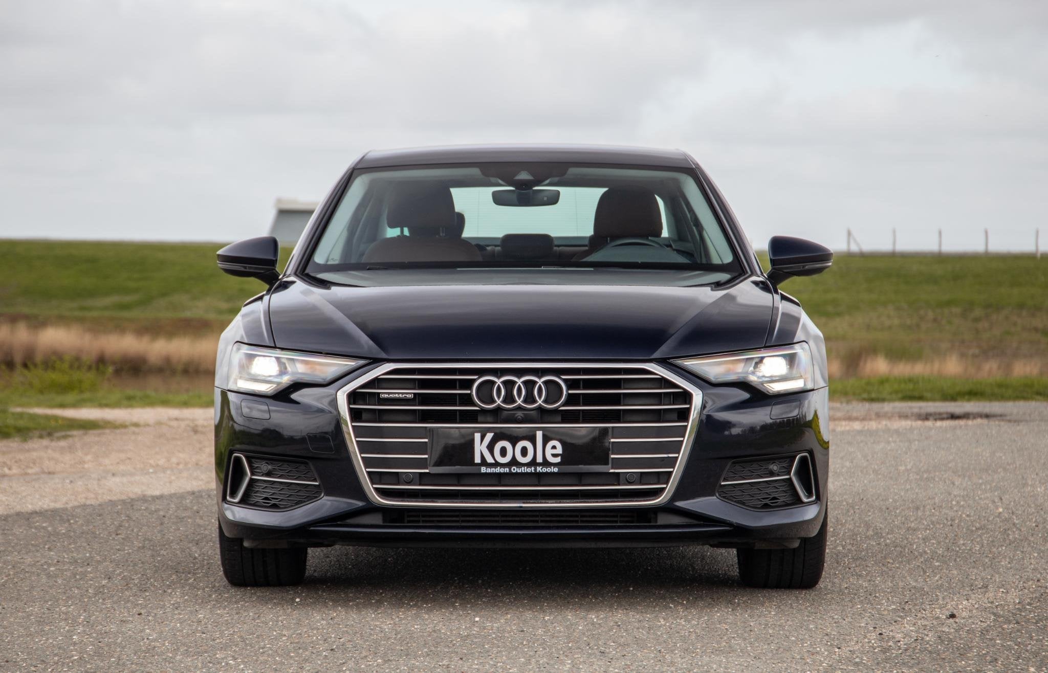 Audi A6 50 TFSI e quattro Advanced edition BRUIN LEER / CARP, Auto's, Audi, Automaat, 77 km/l, Gebruikt, Euro 6