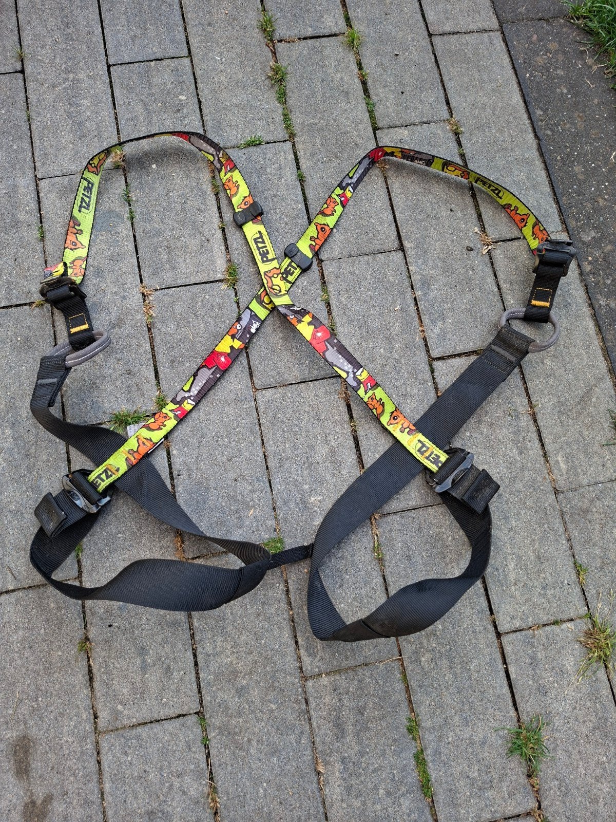 Petzl Simba Klimgordel voor kinderen (max. 40 kg), Ophalen of Verzenden, Gebruikt, Klimsport-accessoire