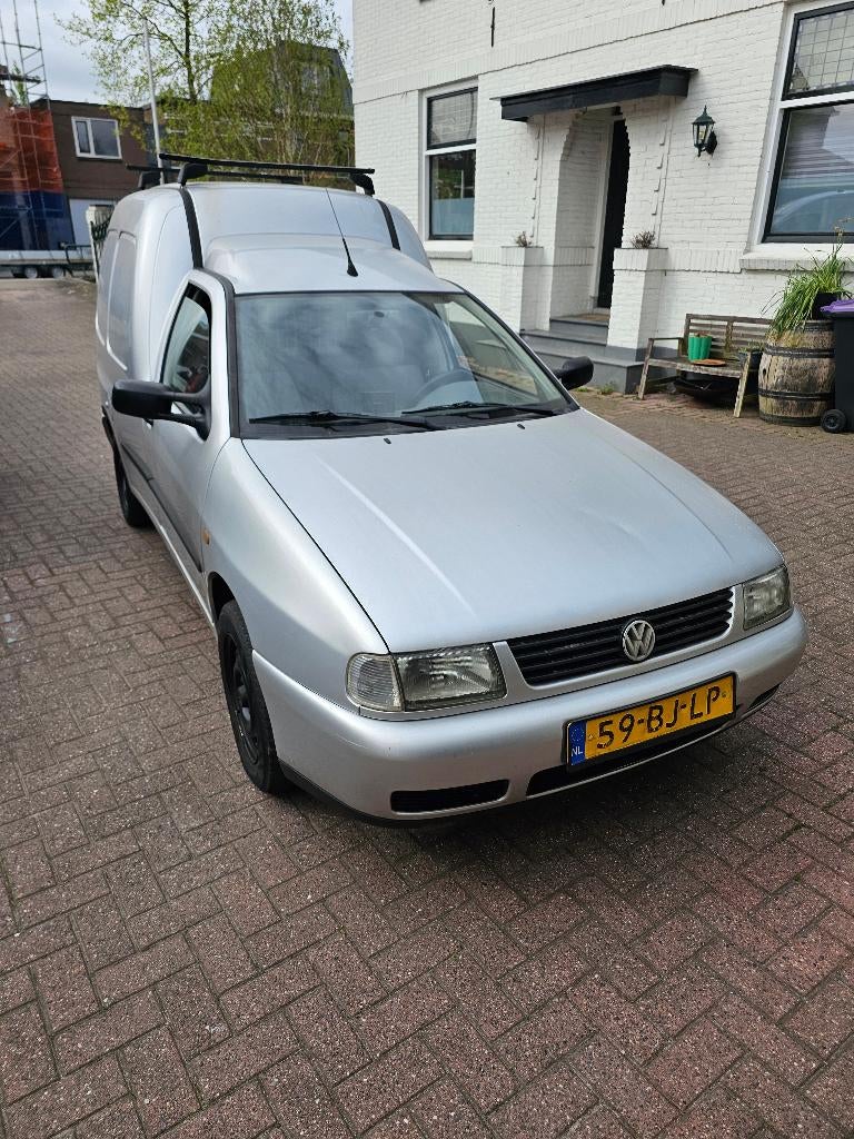 Volkswagen Caddy 1.9 SDI 47KW 2003, Auto's, Voorwielaandrijving, 64 pk, Zwart, 4 cilinders