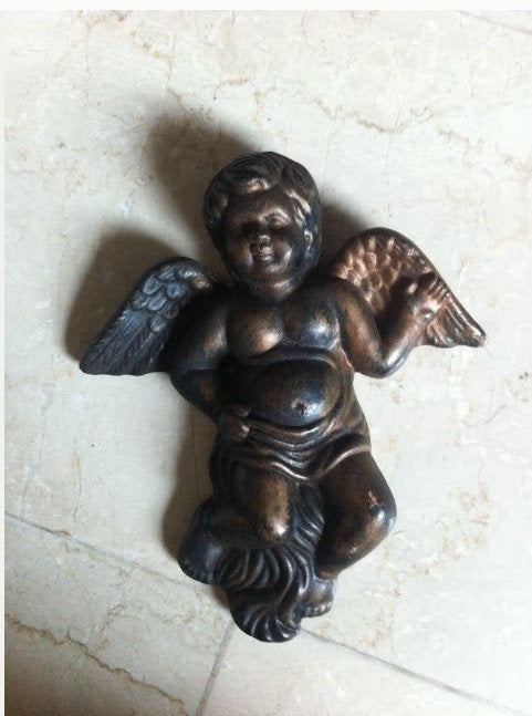Engel voor aan de muur H23 Br20cm, Ophalen of Verzenden, Zo goed als nieuw, Religie