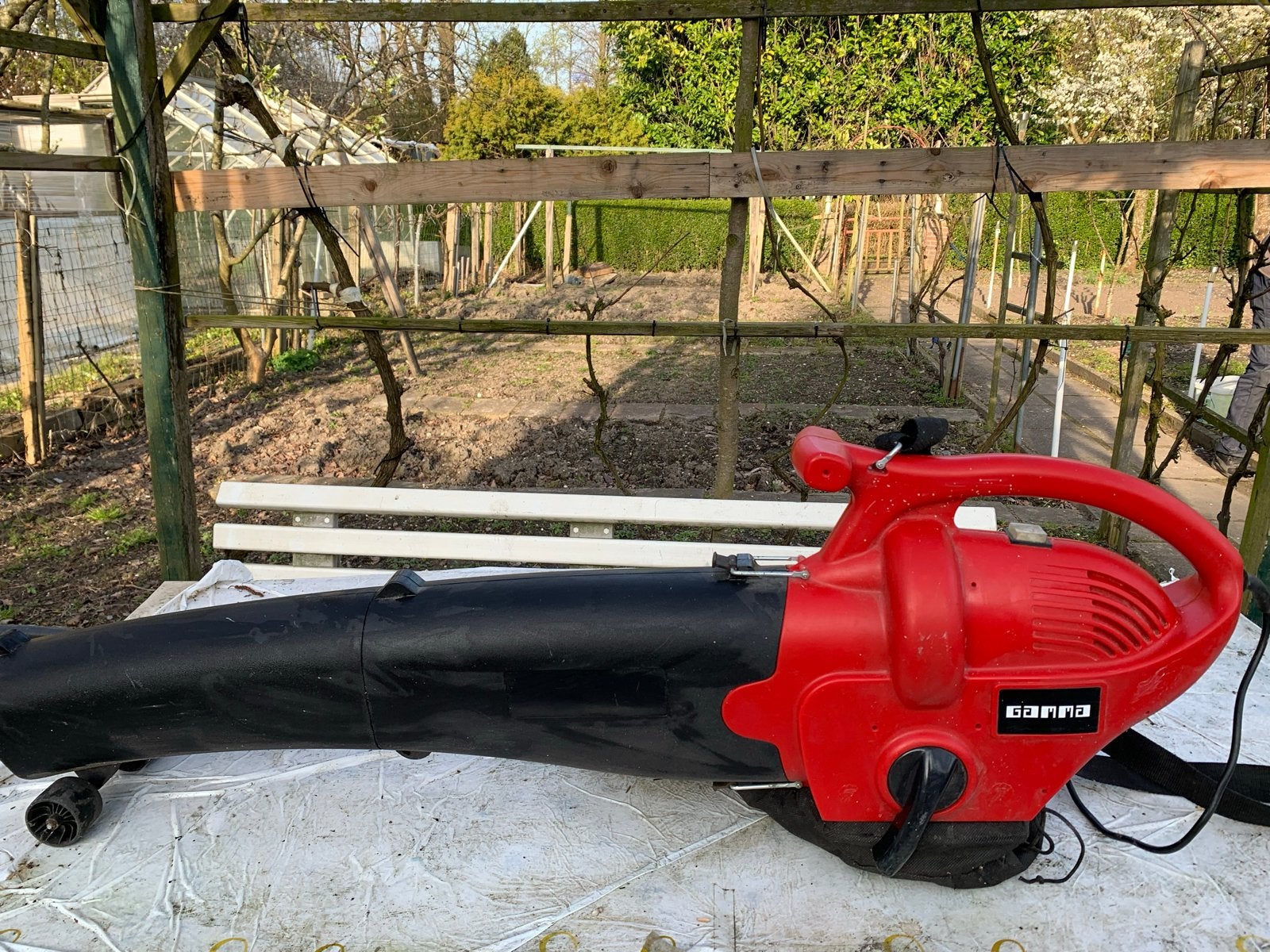 Bladblazer/Bladzuiger Gamma GB-1700 - 1700W, Ophalen, Gebruikt, Overige soorten
