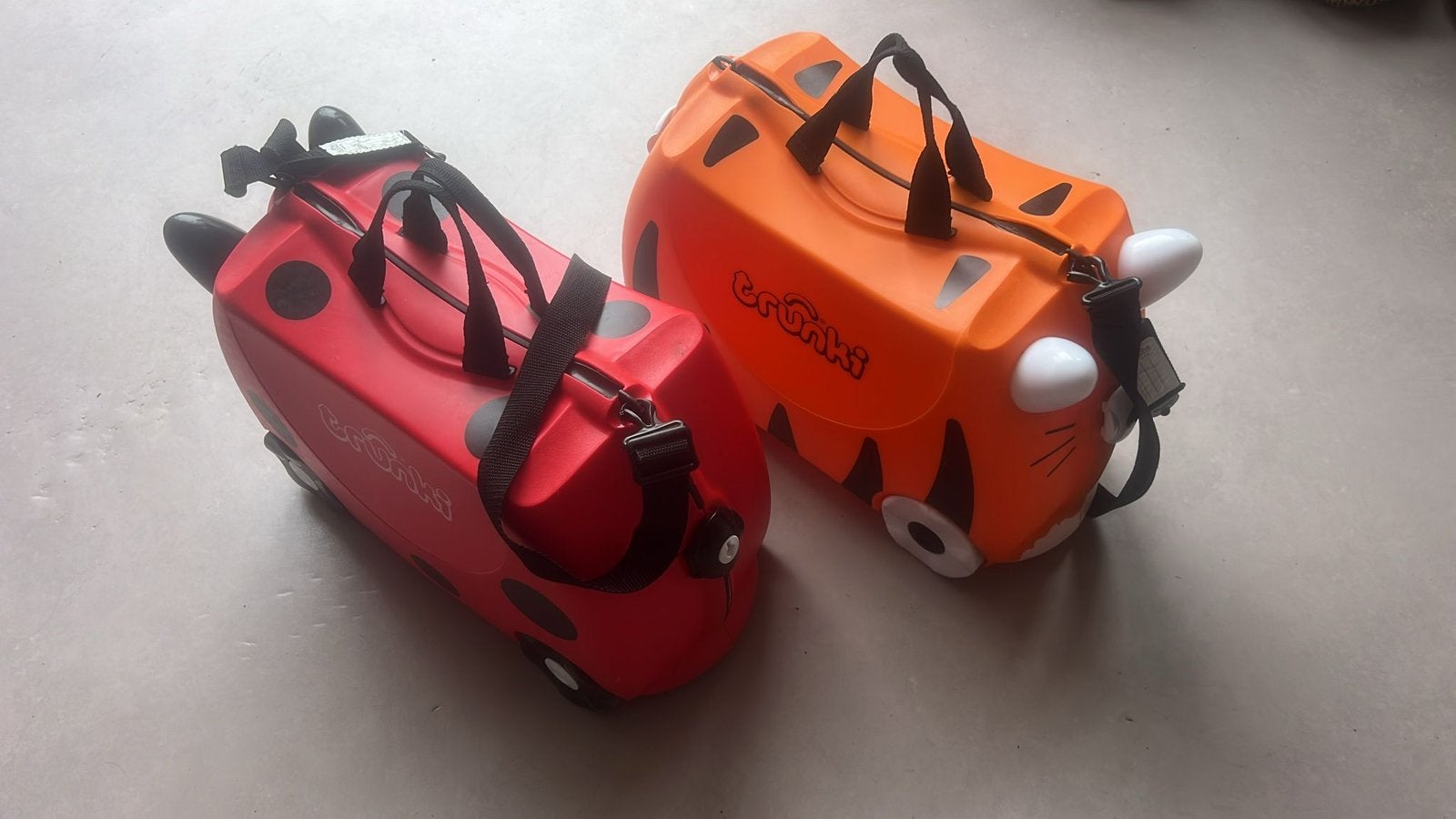 Trunki koffers, Sieraden, Tassen en Uiterlijk, Koffers, Ophalen, Gebruikt, Hard kunststof, Minder dan 50 cm
