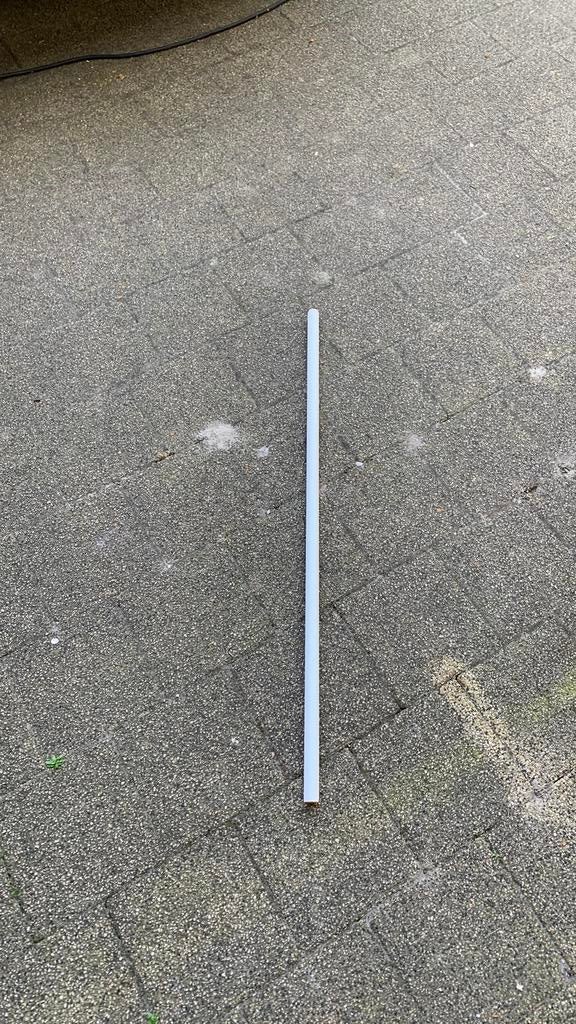 Beuken stok rond wit gegrond 22 mm 93cm, Doe-het-zelf en Verbouw, Hout en Planken, Ophalen, Minder dan 25 mm, Overige typen, Nieuw