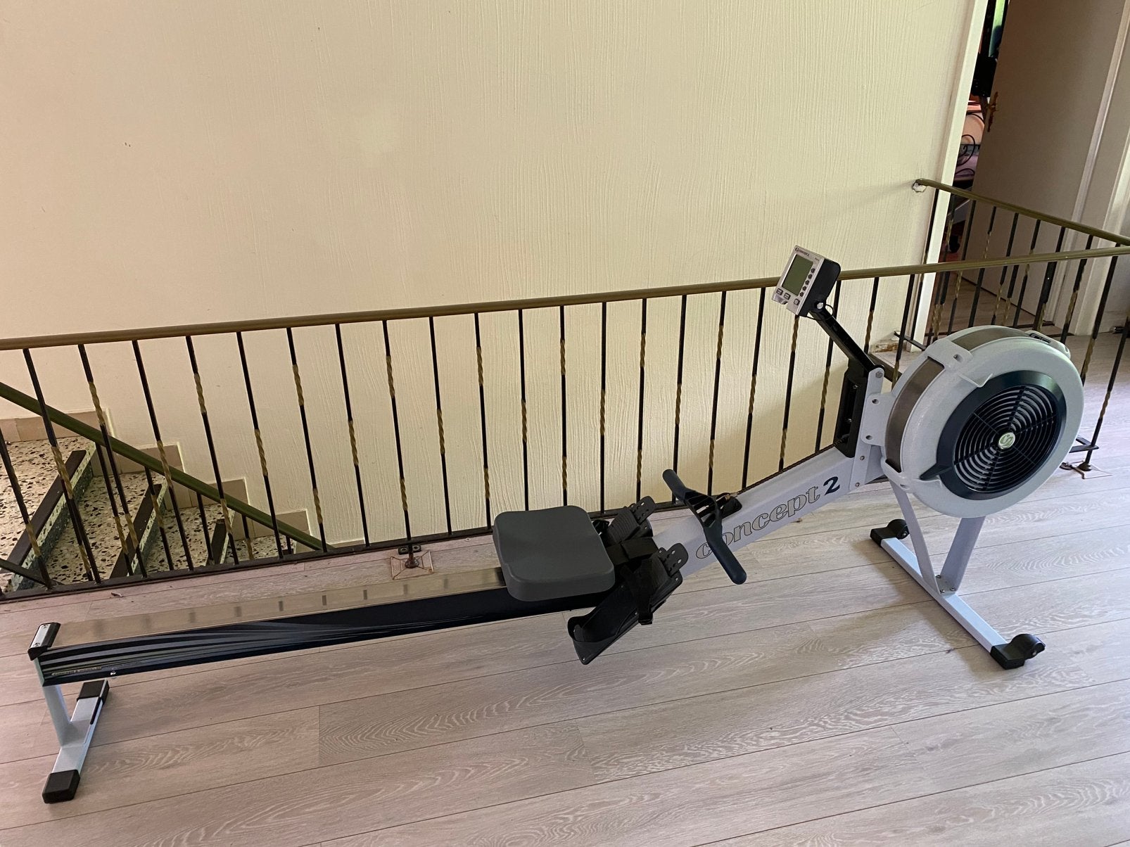 Concept2 Model D Roeitrainer met PM4 monitor, Sport en Fitness, Ophalen, Benen, Zo goed als nieuw, Metaal