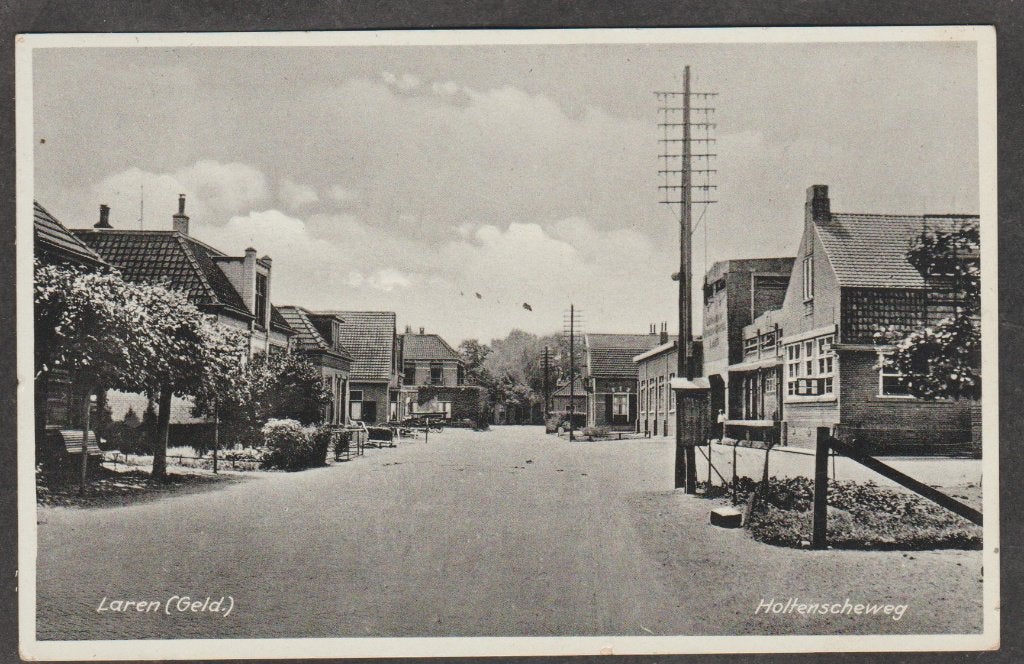 laren holtenscheweg, Verzenden, 1920 tot 1940, Gelopen, Gelderland