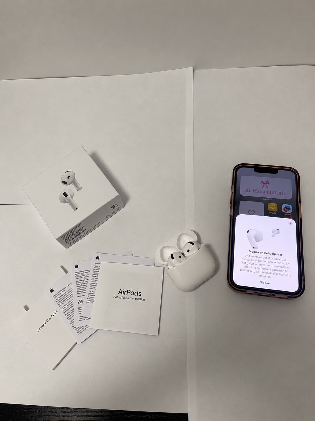 Airpods 4- NIEUW in doos, Ophalen of Verzenden, Nieuw, Bluetooth