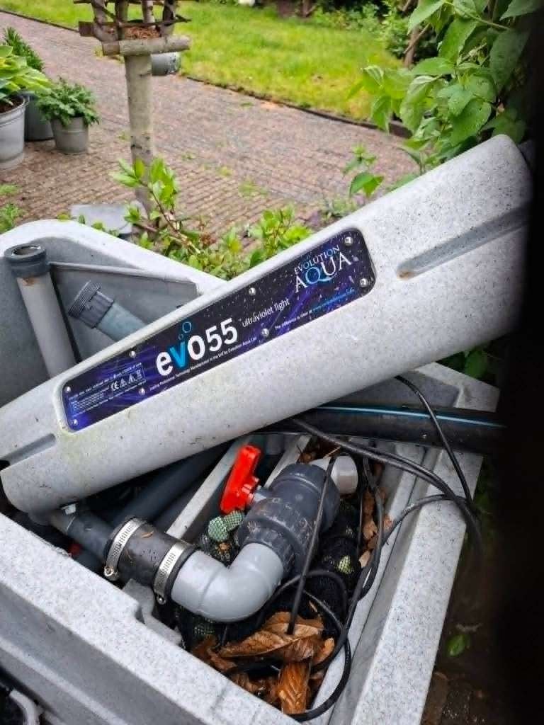Koi vijver pomp en extra's, Ophalen, Zo goed als nieuw, Vijverpomp