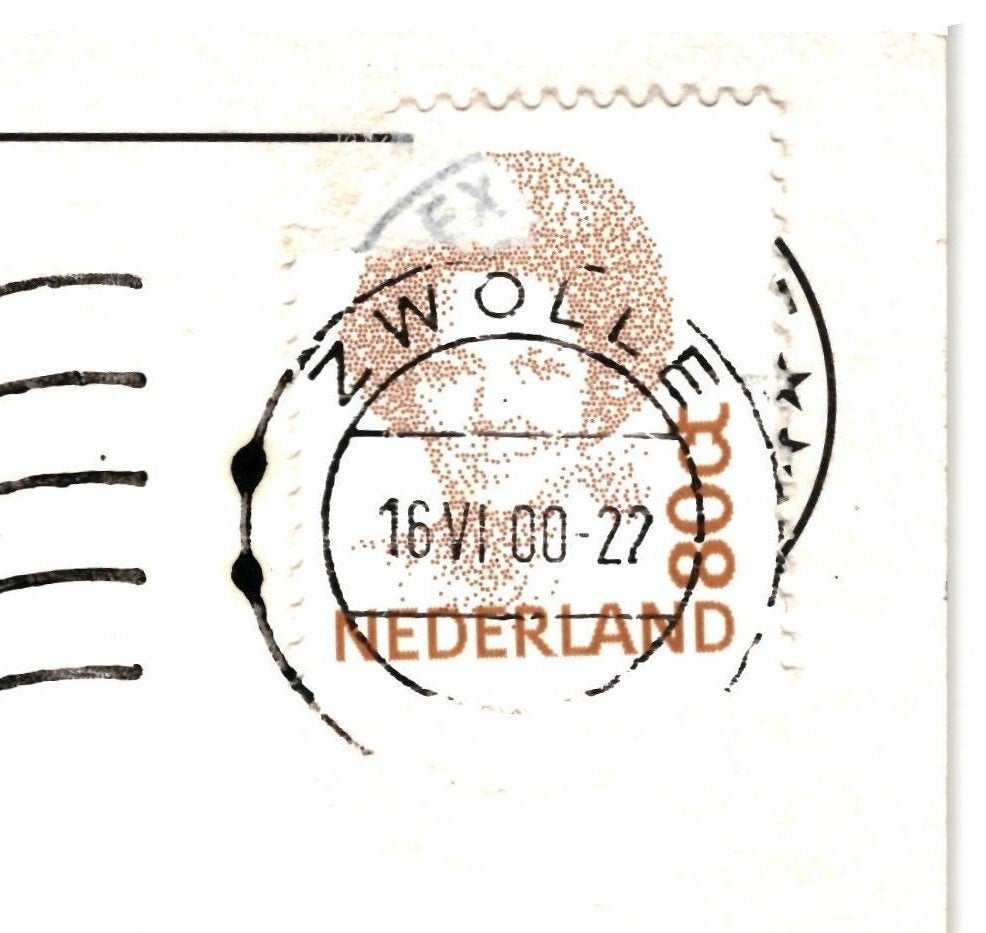 984171	Vollenhove	St Jansklooster	80+ Ov	Gelopen met zegel, Verzamelen, Ansichtkaarten | Nederland, Ophalen of Verzenden, 1980 tot heden