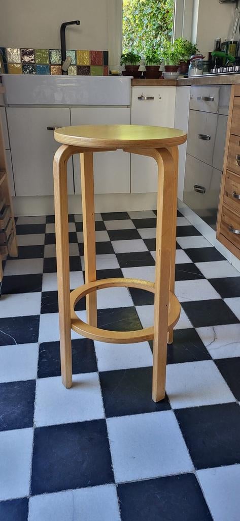 Frosta Ikea Vintage barkruk, Huis en Inrichting, Barkrukken, 1 kruk, Ophalen, Gebruikt, 60 tot 90 cm