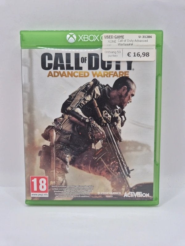 Call of Duty Advanced Warfare Xbox One, Microsoft Corporation One Microsoft Way Redmond, WA 98052-6399 United States of America (Verenigde Staten) 📞 Telefoon: +1 425-882-8080 support@microsoft.com