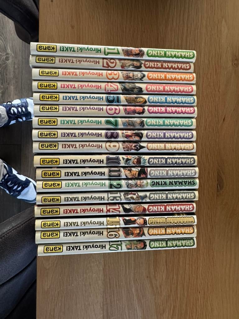 Shaman king manga volume 1 t/m 17, Boeken, Strips | Comics, Meerdere comics, Ophalen of Verzenden, Gelezen, Japan (Manga)