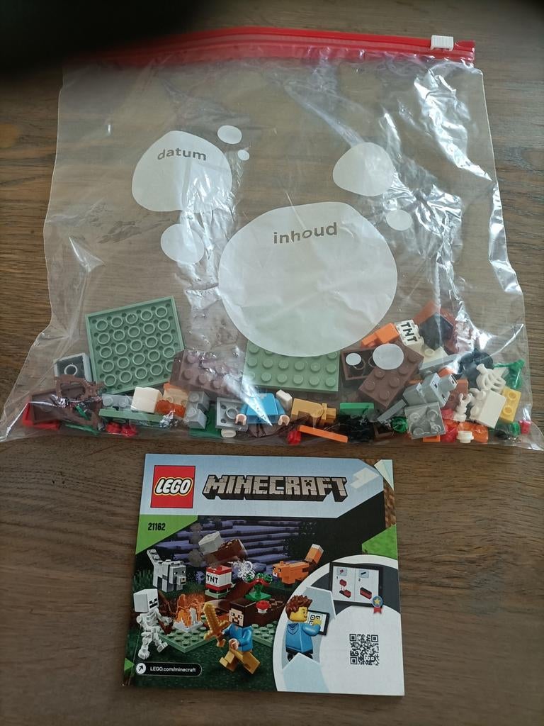 LEGO Minecraft 21162 Het Taiga Avontuur - Compleet, Gebruikt, Minecraft, Lego, Compleet