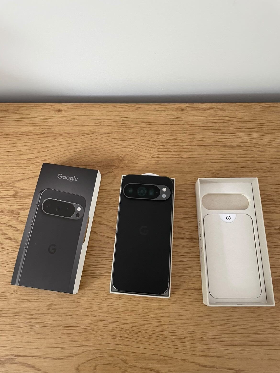 Google Pixel 9 Pro 128GB Obsidiaan -  met bon en garantie, Telecommunicatie, Mobiele telefoons | Overige merken, Ophalen, Zo goed als nieuw