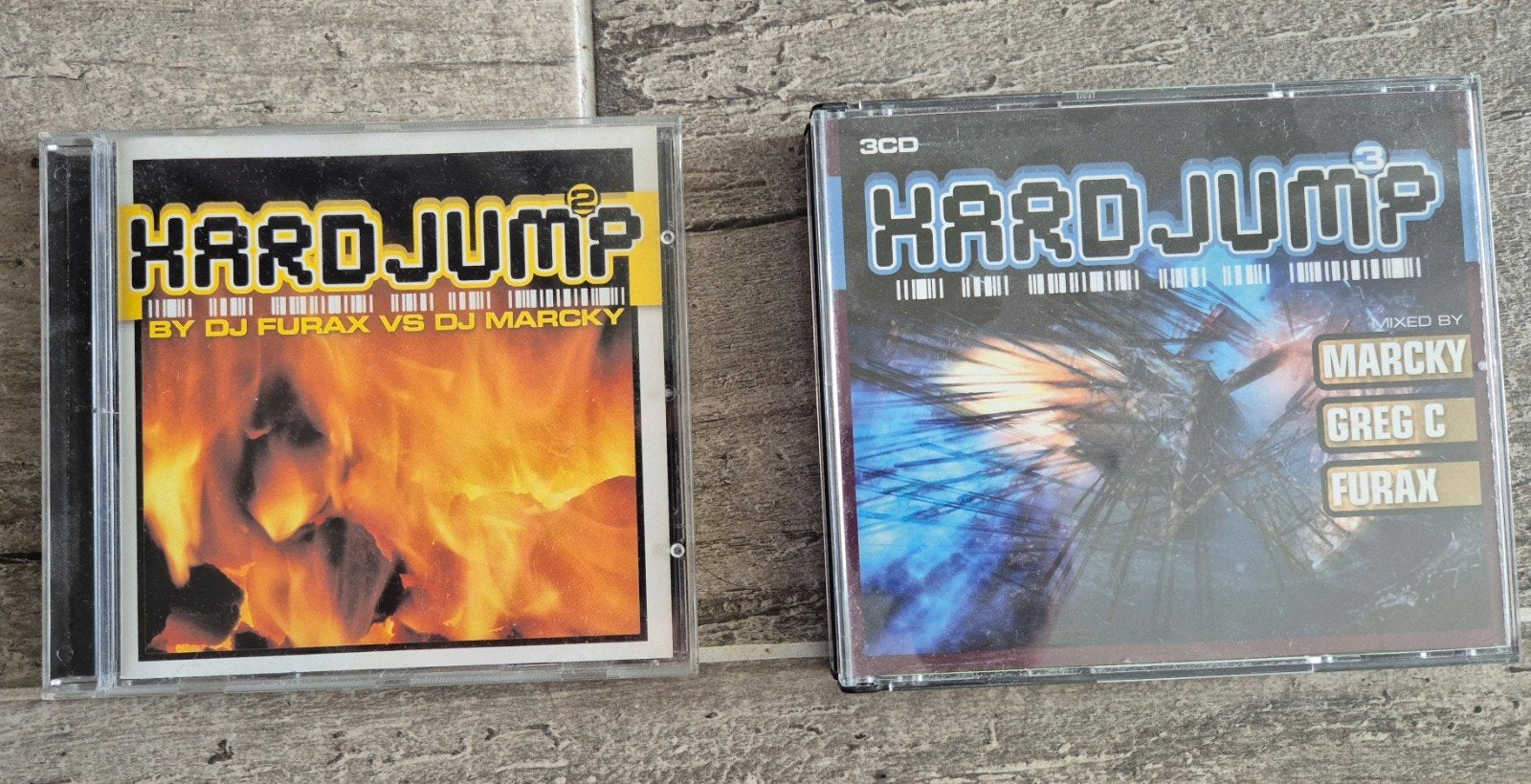 Hard Jump 2 & 3 CD's - Jumpstyle Muziek, Ophalen of Verzenden, Gebruikt, Dance, Album