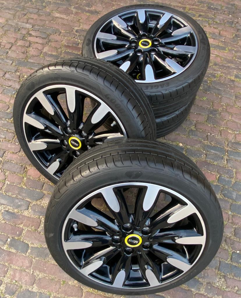 Mini f55 F56 F57 502 Roulette spoke velgen + 205/45 R17