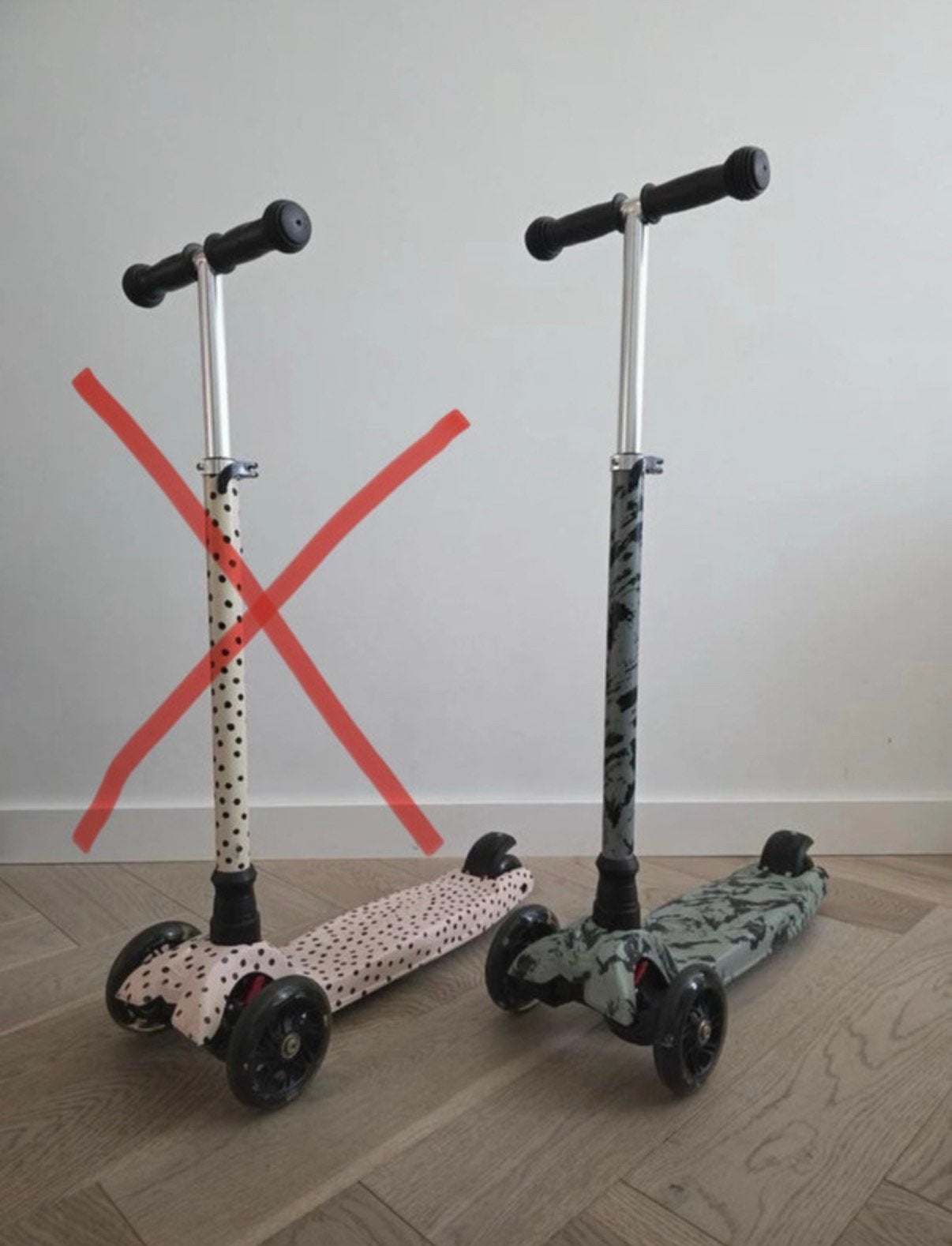 Step “Van Pauline” Green Distress, Ophalen, Zo goed als nieuw, Gewone step