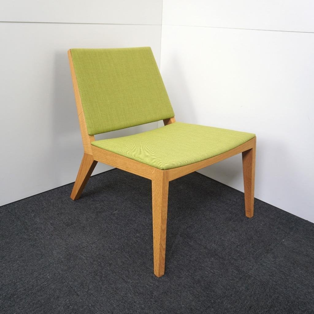 De Vorm Wood Me Design Fauteuil | Lounge Fauteuil | Groen |, Gebruikt, -, Minder dan 75 cm, -