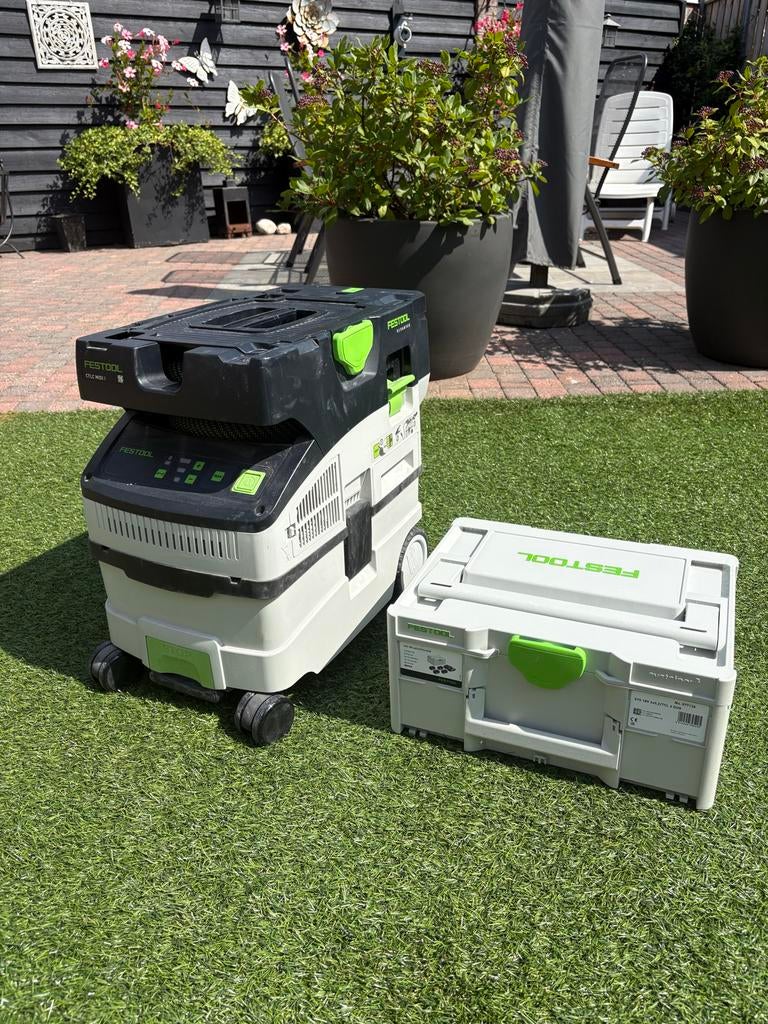 Festool stofzuiger op accu (CTLC MIDI I), Doe-het-zelf en Verbouw, Gereedschap | Machine-onderdelen en Toebehoren, Ophalen, Zo goed als nieuw