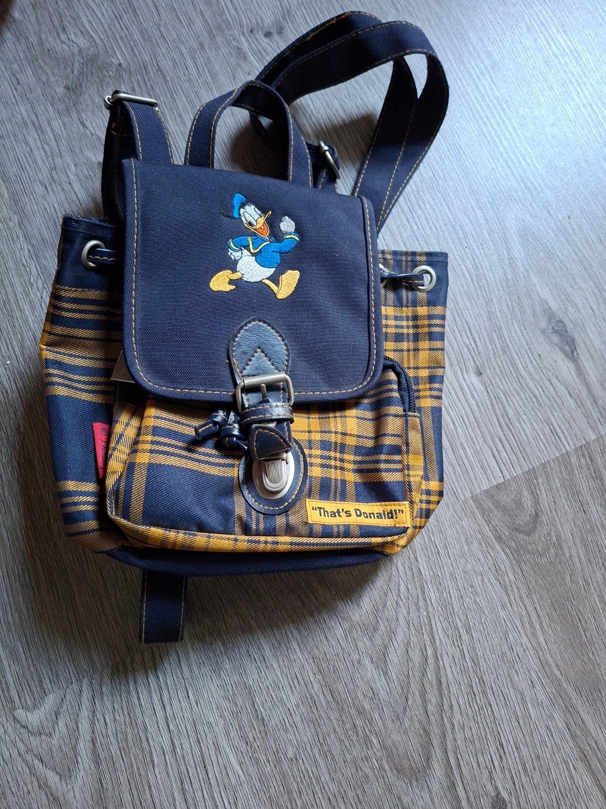 klein rugtas Donald duck, Rugtas, Ophalen of Verzenden, Zo goed als nieuw, Minder dan 30 cm