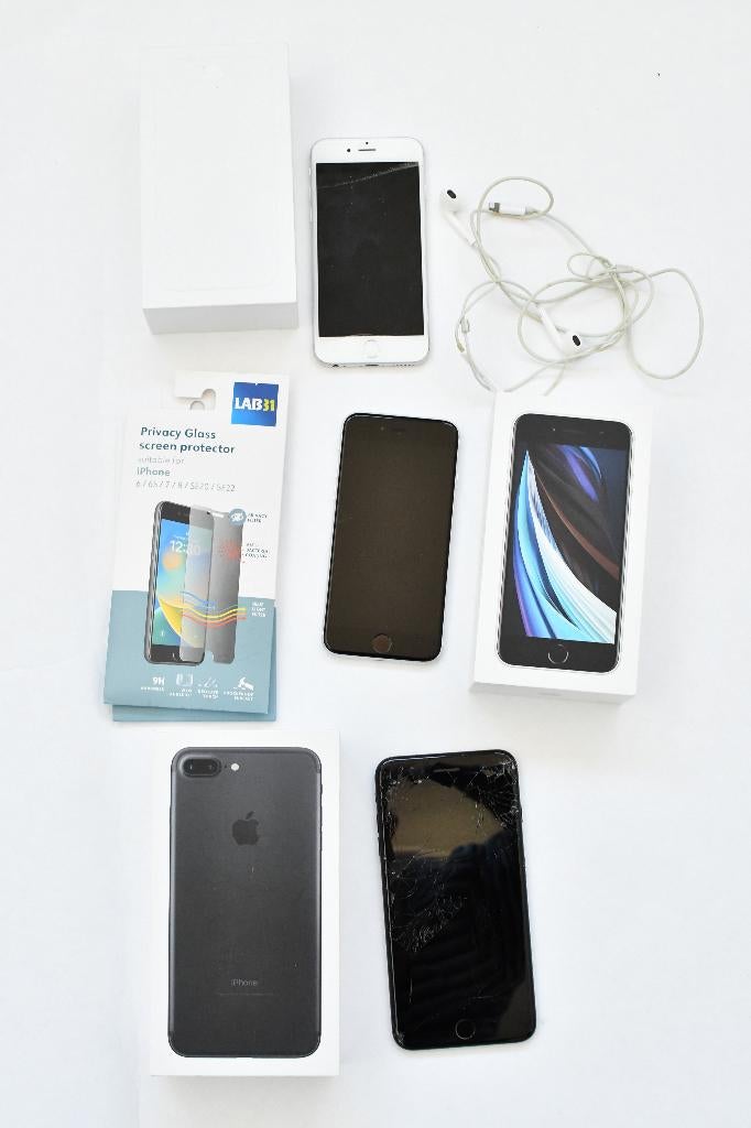 Iphone, Ophalen, Gebruikt, Zwart, 128 GB