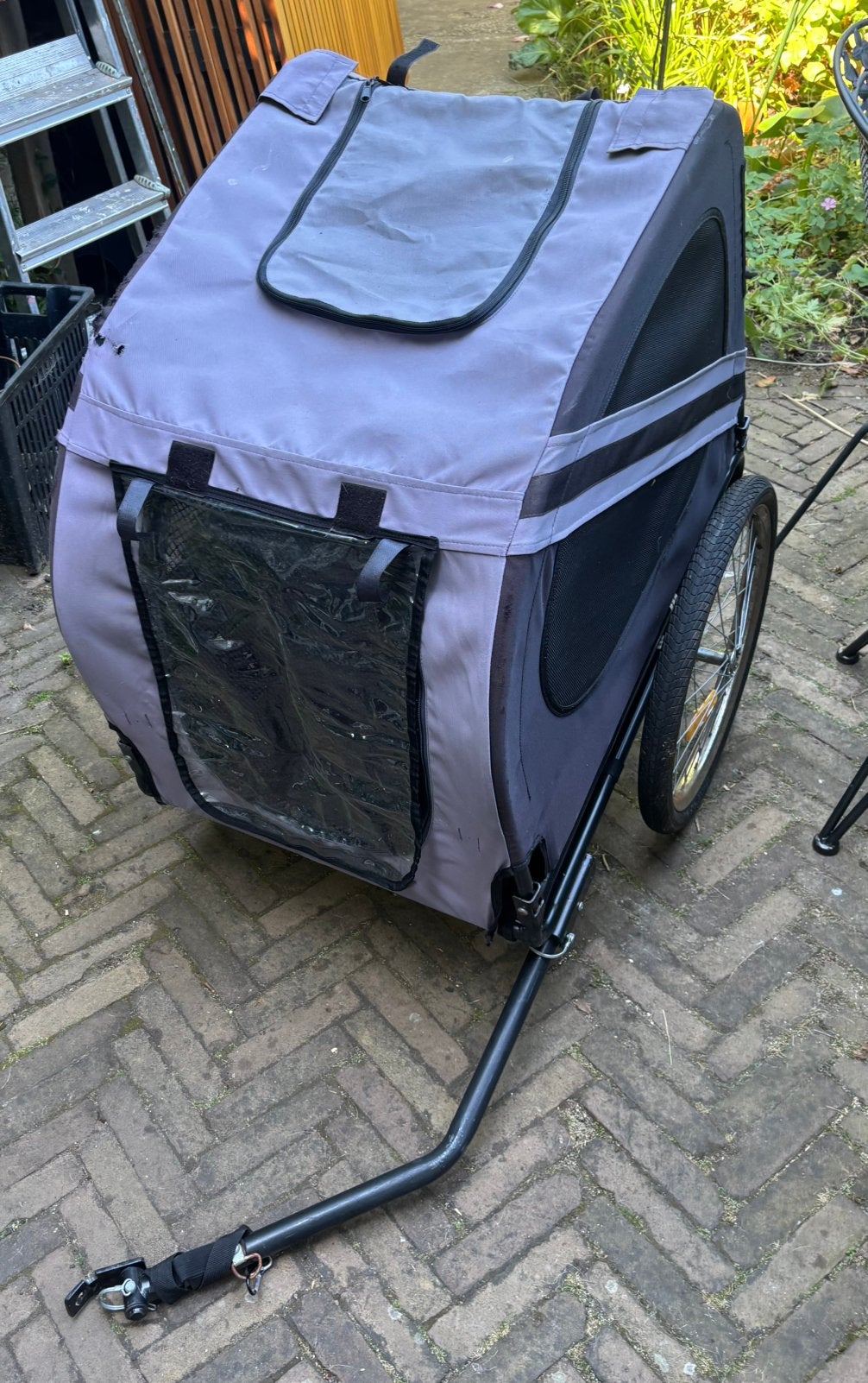 Fiets hondenkar aanhanger, Ophalen, Gebruikt, Opvouwbaar, 20 tot 40 kg