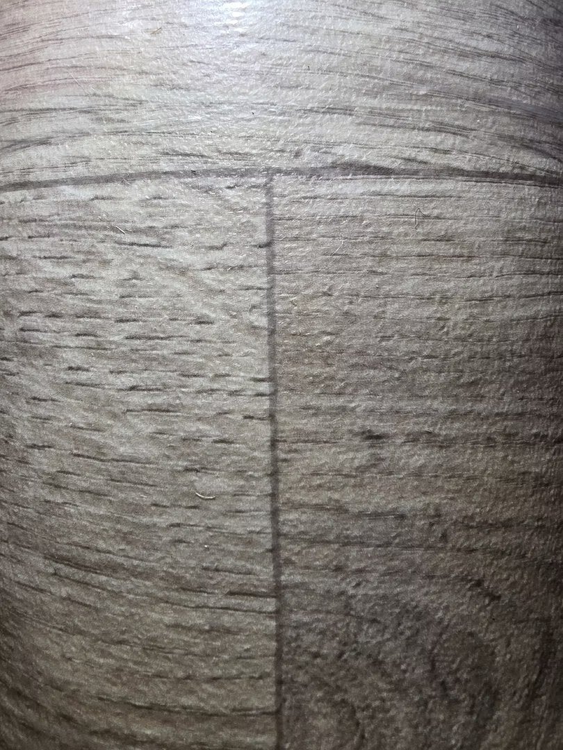 Vinyl 3,85*670 bruin/grijs plank, Huis en Inrichting, Ophalen of Verzenden, Nieuw, Bruin, Tapijt