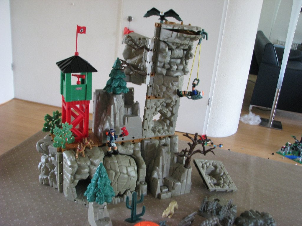 Fisher Price Avonturenrots speelset met accessoires, Kinderen en Baby's, Ophalen of Verzenden, Gebruikt, Speelset