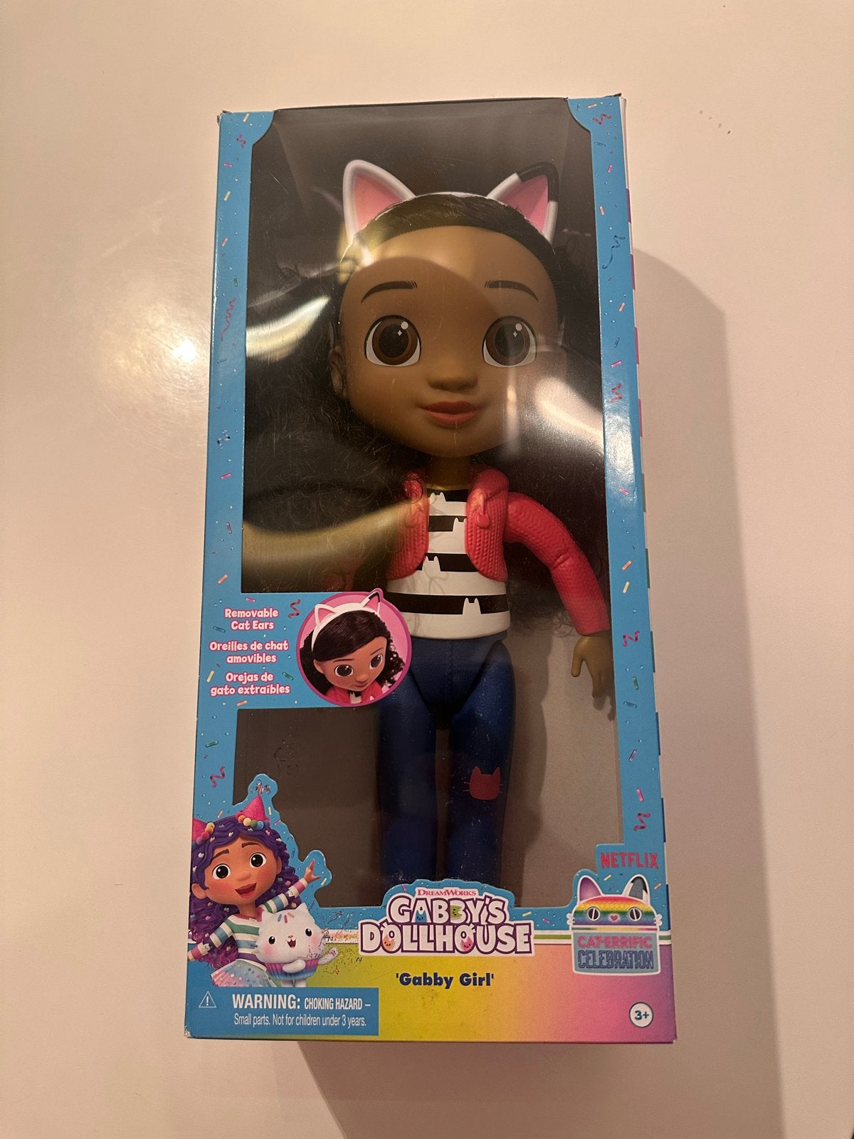 Gabby's Dollhouse 'Gabby Girl' pop - Nieuw in doos, Ophalen of Verzenden, Zo goed als nieuw, Overige typen