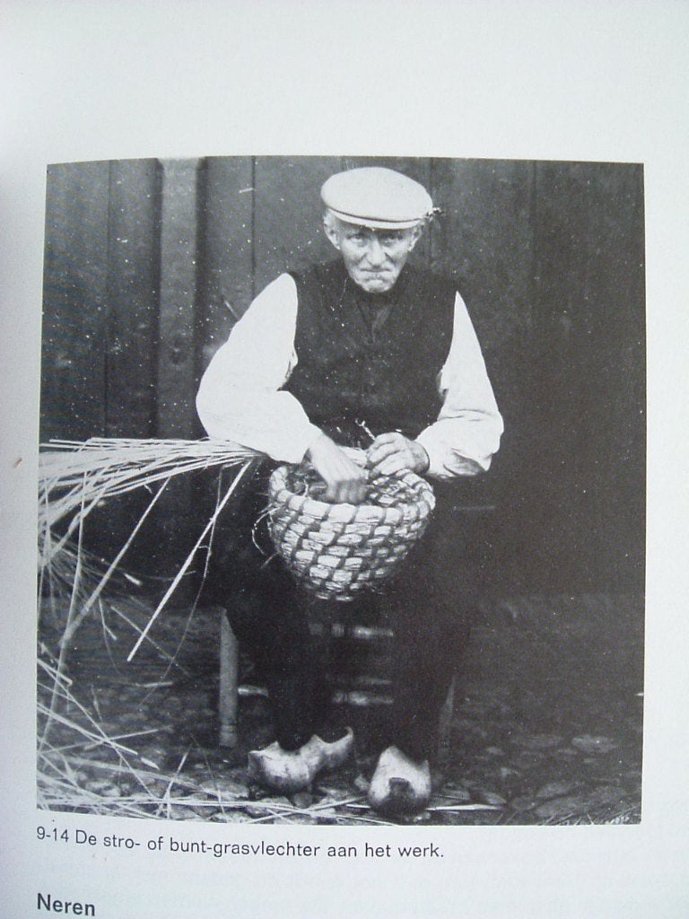 Mandenwerk, traditionele vlechttechnieken., Ophalen of Verzenden, V. Harvey, 20e eeuw of later, Gelezen